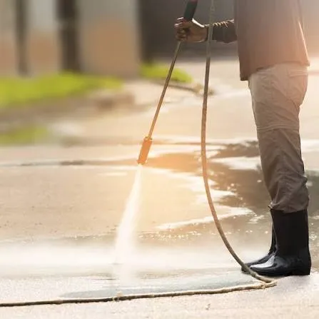 Pressure washing outdoor surfaces in Canberra
